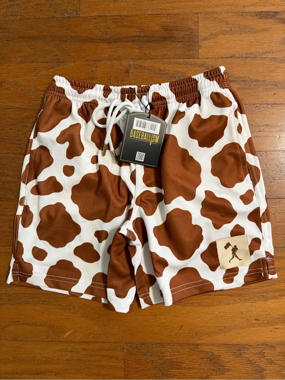 Baseballism Youth Moo Milk Cow Brown
